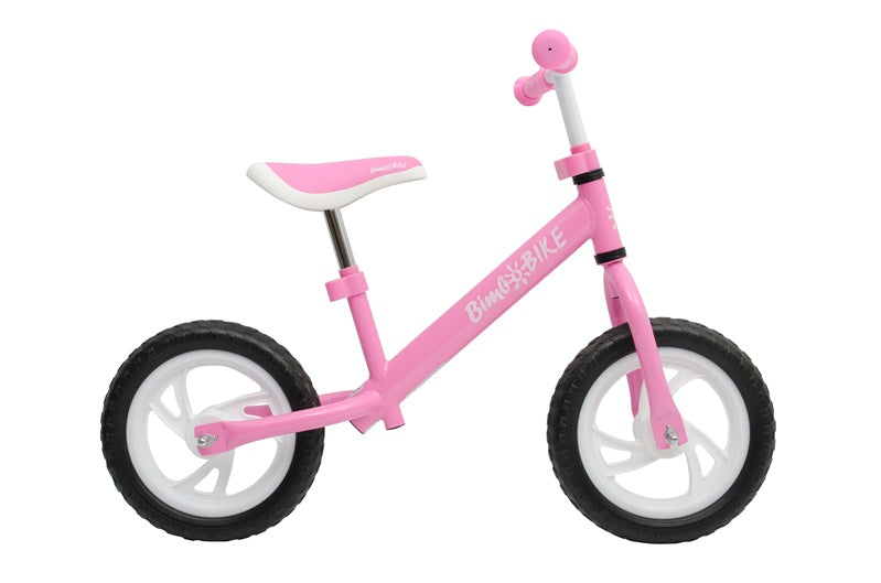 Rowerek biegowy Bimbo Bike 75901, różowy, 12"
