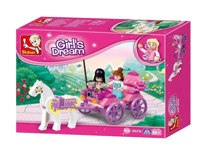 Zestaw konstrukcyjny Sluban Princess carriage M38-B0239, plastik