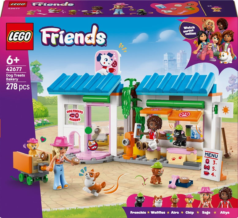 Konstruktorius LEGO® Friends Šunų skanėstų 42677, 278 vnt.