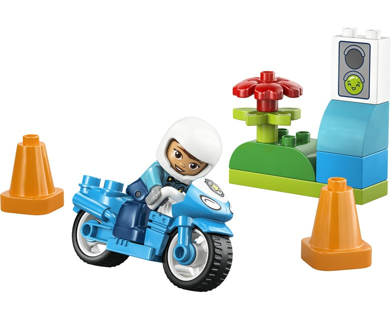 Konstruktorius LEGO® DUPLO® policijos motociklas 10471,11vnt