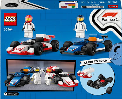 LEGO® City F1® Williams Racing & Haas F1® Race Cars, 92 vnt.