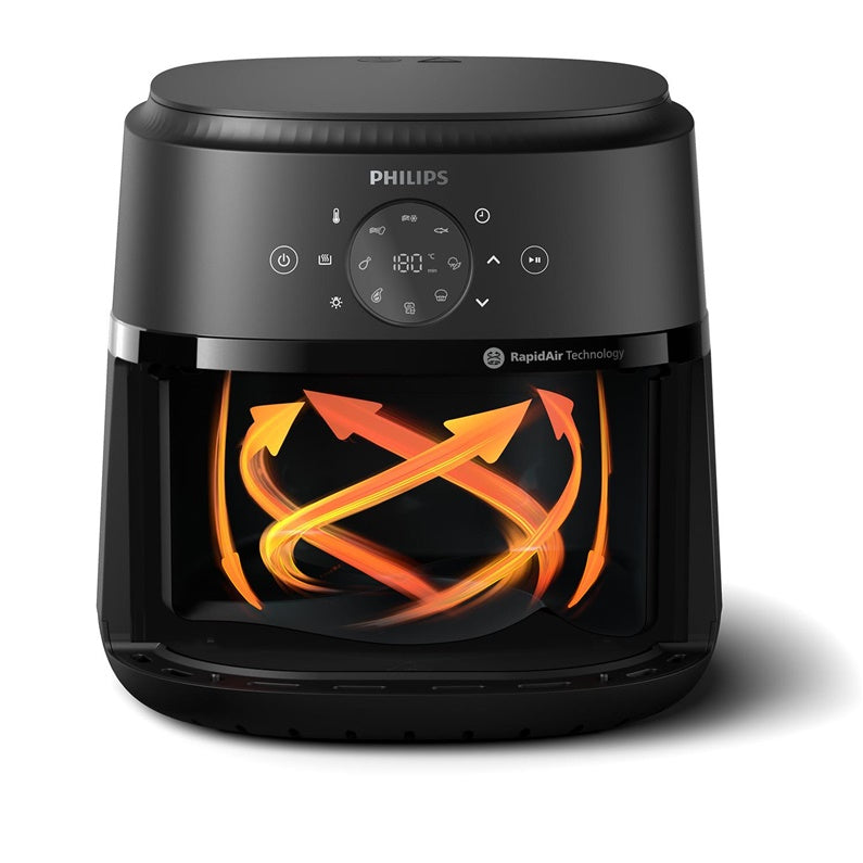 Karšto oro gruzdintuvė PHILIPS NA231/00, 1700 W, 6,2 l