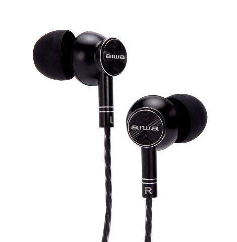 SŁUCHAWKI 3.5MM ESTM-30BK AIWA CZARNE