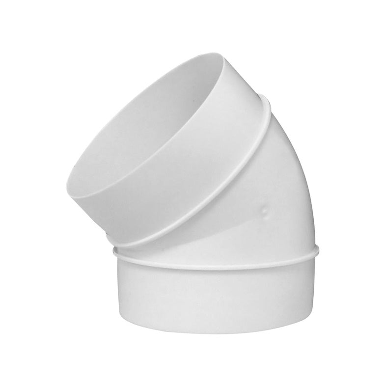 Ventiliacijos alkūnė EUROPLAST AL125-45, D125 45°