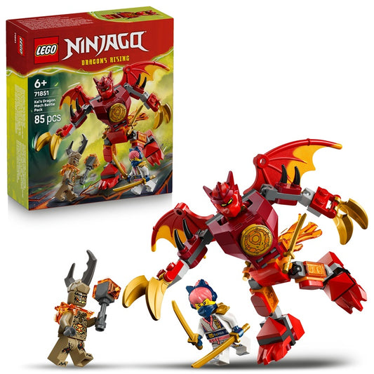 Konstruktor LEGO® Ninjago Smok Kaia 71851, 85 el.