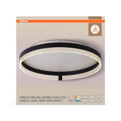 Šviestuvas lubų Osram, LED, 32W, 3000-6500K, 1800lm.