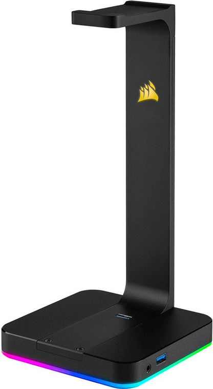 Stojak na słuchawki Corsair ST100 RGB Premium, czarny