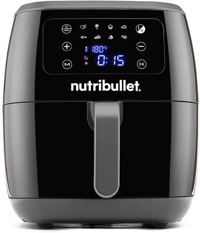 Frytkownica beztłuszczowa Nutribullet NBA071B, 1800 W, 7 l