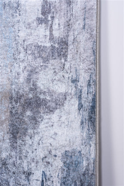Dywan Splendid MEKO Printed, niebieski/szary, 140 x 80 cm