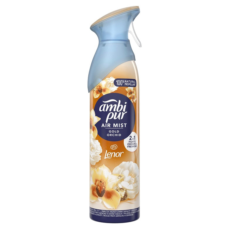 ODŚWIEŻACZ POWIETRZA AMBIPUR GOLD ORCHID 185ML