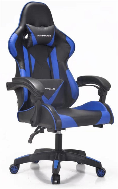 Fotel gamingowy Happygame 7911, niebieski