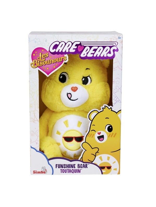 Pluszowa zabawka Simba ShareBear Funshine, żółta, 35 cm