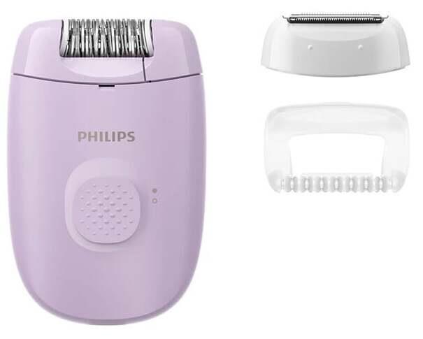 Epiliatorius Philips Series 2000 BRE237/00, violetinė
