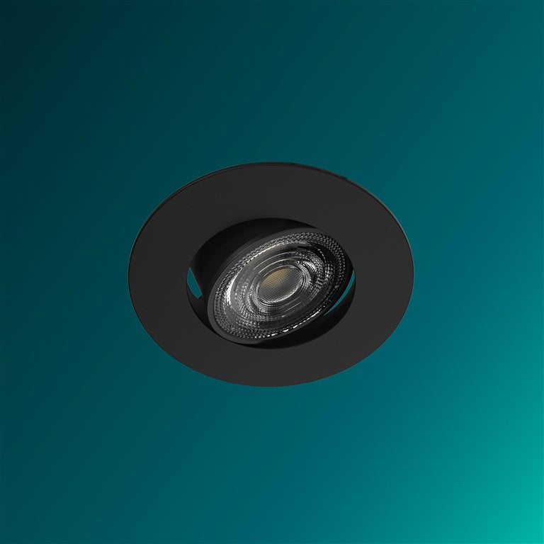 Įmontuojams šviestuvas Cilantro LED 5W 4K 550lmD9 Dim juodas