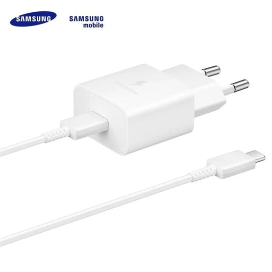 Charger Samsung USB-C Travel Charger 15W White 1m, white