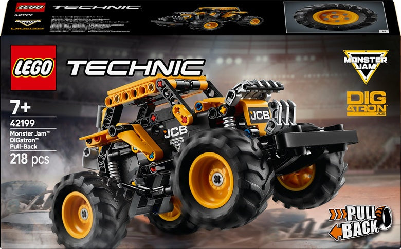 LEGO® Technic Monster Jam™ DIGatron™ Pull-Back, 218 vnt.