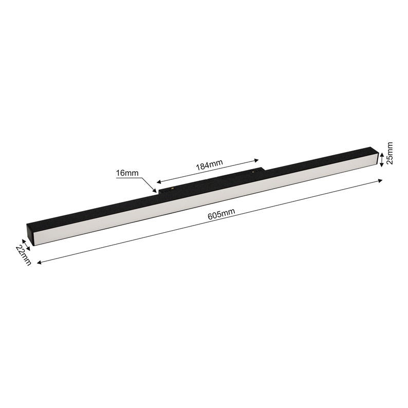 Šviestuvas Modoled Magnetic, 18 W, LED, 3000 - 6000 °K