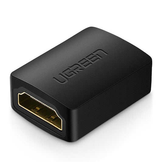 Adapter UGREEN HDMI F, HDMI F, czarny 20107