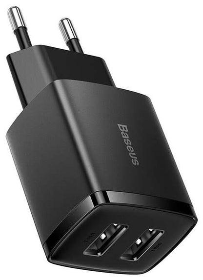 Ładowarka Baseus USB-A x2 10.5W czarna