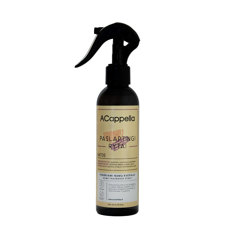 Perfumy do wnętrz w sprayu ACappella Tajemniczy Poranek, 200 ml