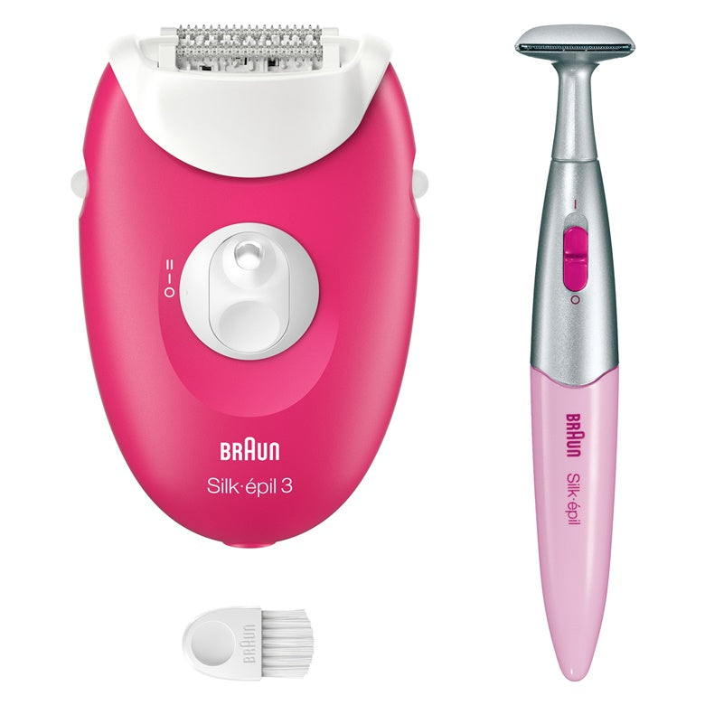 Depilator Braun Silk•épil 3 SE3-202, biały/różowy