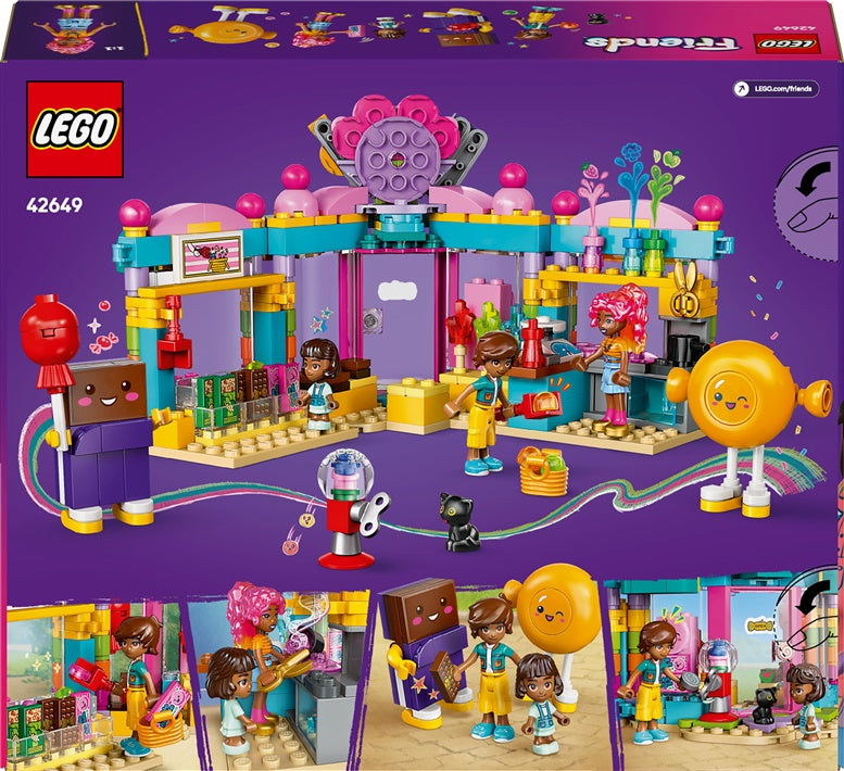 LEGO® Friends Heartlake City Sweet Shop 42649, 376 vnt.