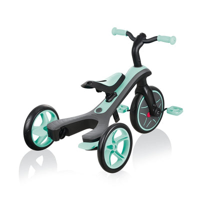 Triratukas Globber Explorer 4 in 1, žalias