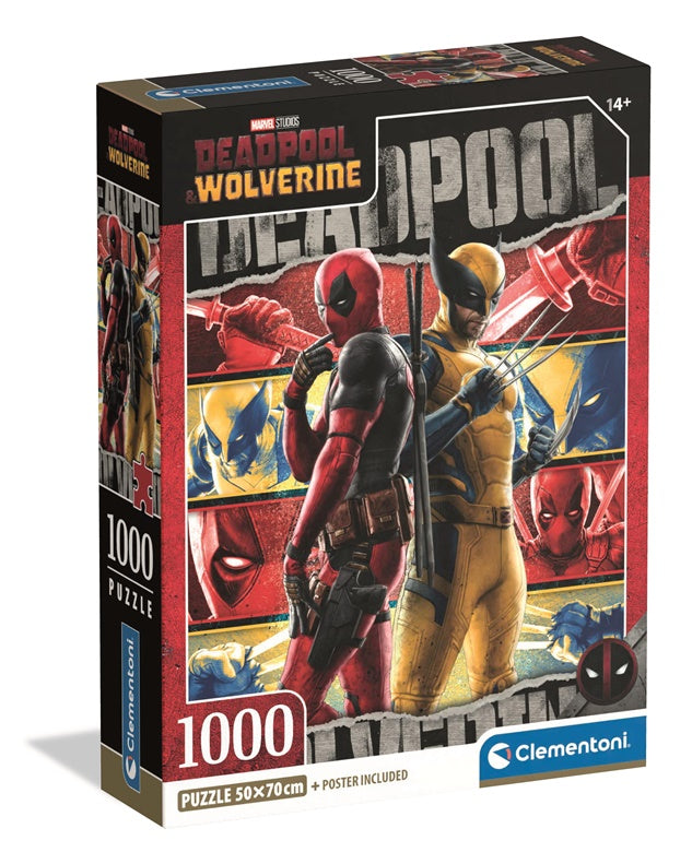 Dėlionė Clementoni Deadpool&Wolverine 37050, 1000 dal.