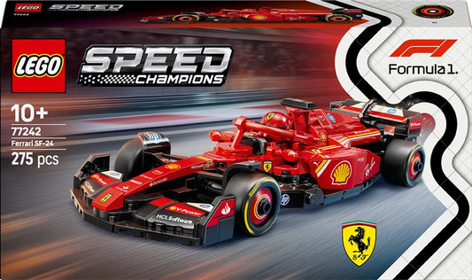 LEGO® Ferrari SF-24 F1® Race Car 77242, 275 vnt.