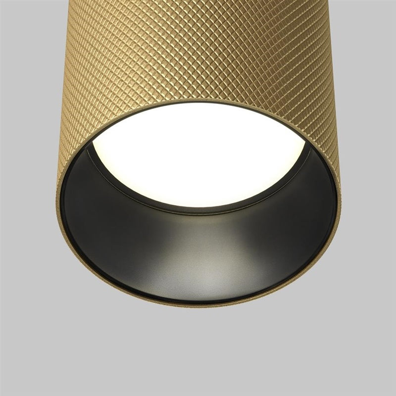 Lampa sufitowa Maytoni Artisan, GU10, 10 W, złota
