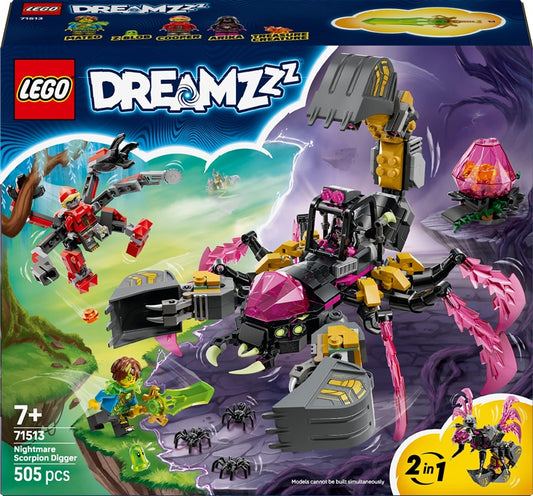 Konstruktor LEGO® DREAMZzz Skorpion 71513, 505 szt.