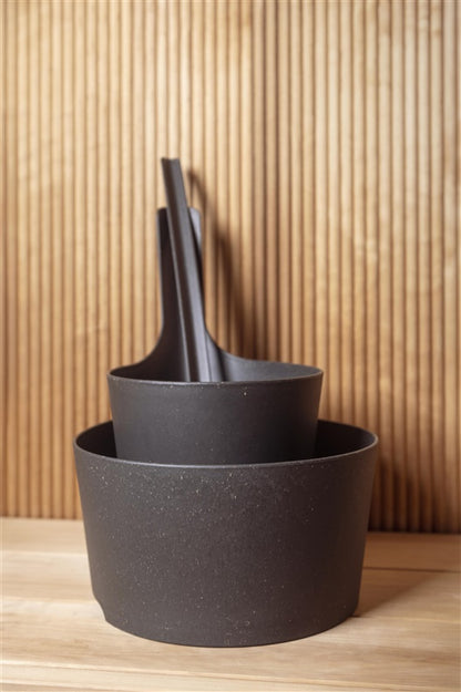 Sauna wiadro Rento Pisara, biokompozyt, 5 l, 22 x 22 cm