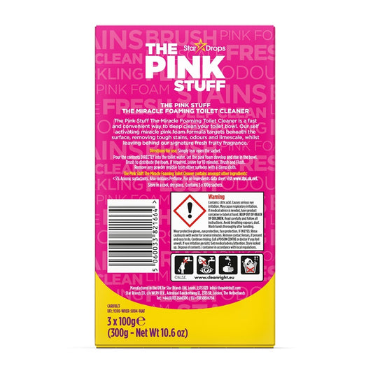 VALIKLIS WC PUTOJANT THEPINKSTUFF 3X100G