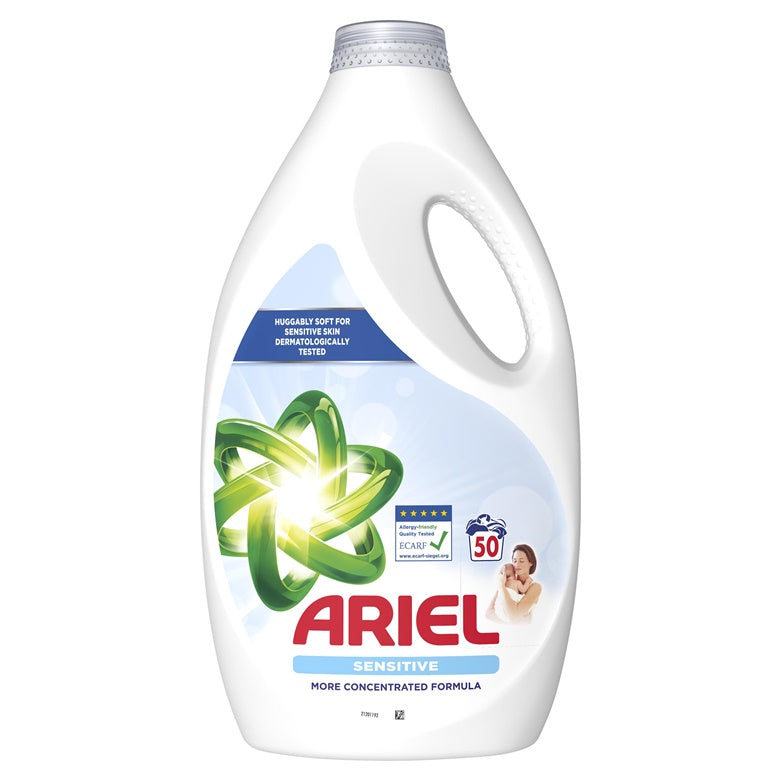 Skalbimo gelis Ariel Sensitive, 2.25 l