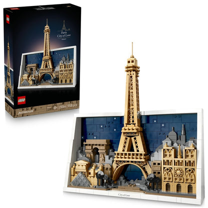 Konstruktor LEGO® Architecture Paryż 21064, 958 elementów.
