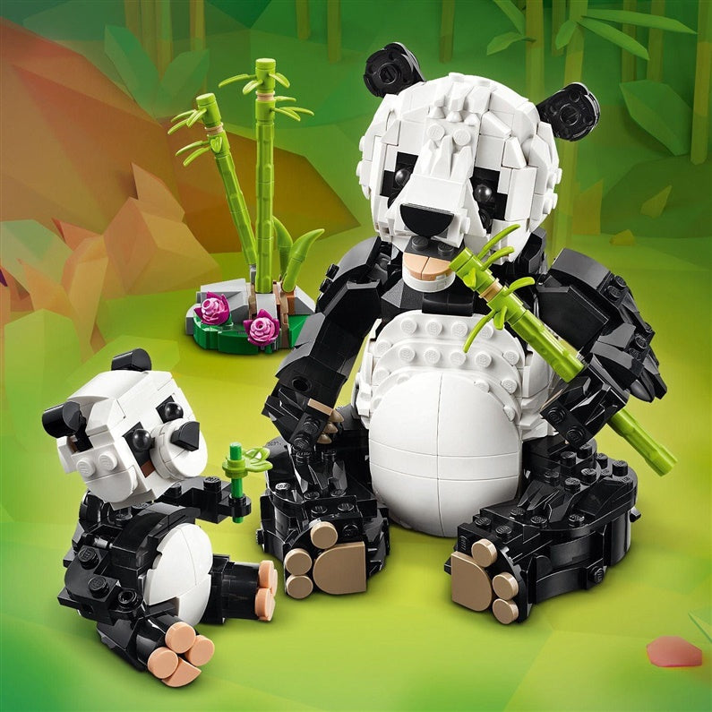 LEGO® Creator Dzikie zwierzęta: Rodzina pand 31165, 626 elementów