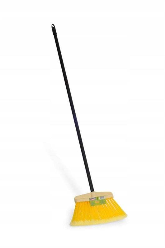 Lauko šluota su kotu Spontex Garden, 120 cm, geltona