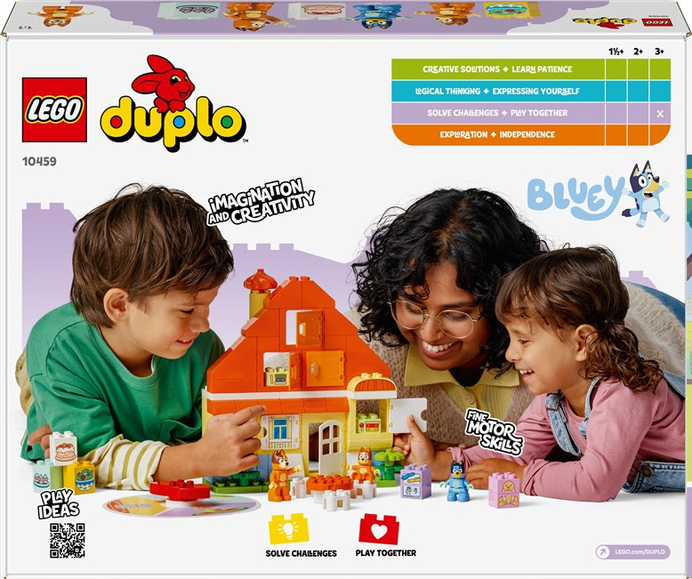 Zestaw konstrukcyjny LEGO® DUPLO® Domek rodzinny Bluey 10459