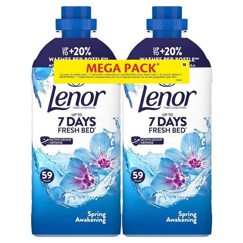 Audinių minkštiklis Lenor Spring Awakening, skystas, 2.478 l