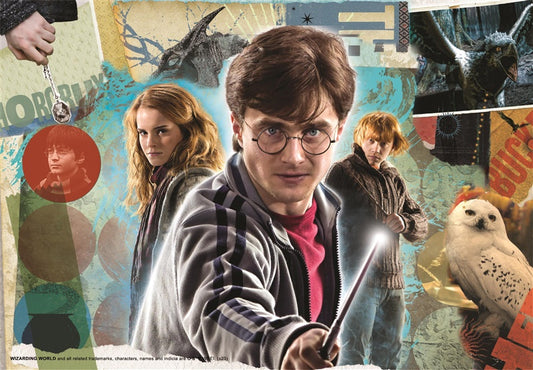 Puzzle Clementoni Harry Potter 29068, 48.5 cm x 33.5 cm