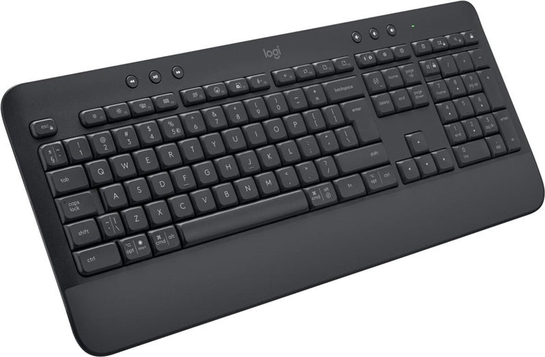 Klaviatūra Logitech K650 EN, juoda, belaidė