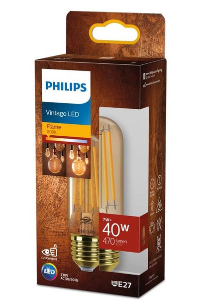 Lemputė Philips LED, T32, E27, 7W, 470LM, 1800K, AMB