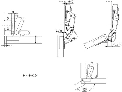 LANKS PL IŠOR CLIP D35 155OH=0 SOFT EKSC