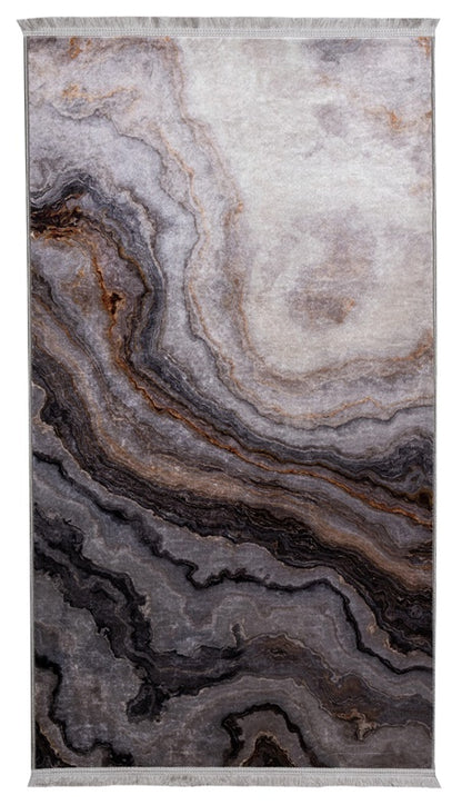 Dywan Splendid AGAT Printed, szary, 140 cm x 80 cm