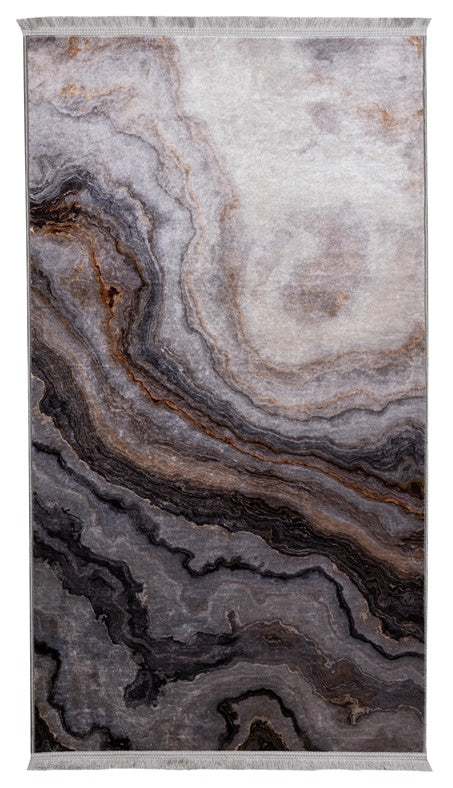 Dywan Splendid AGAT Printed, szary, 230 cm x 160 cm