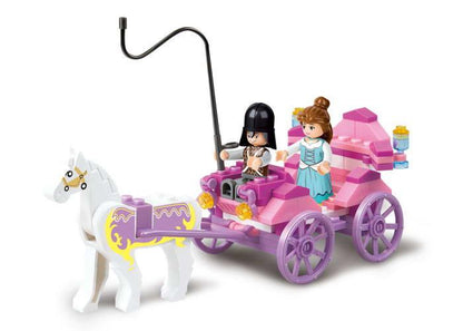 Zestaw konstrukcyjny Sluban Princess carriage M38-B0239, plastik