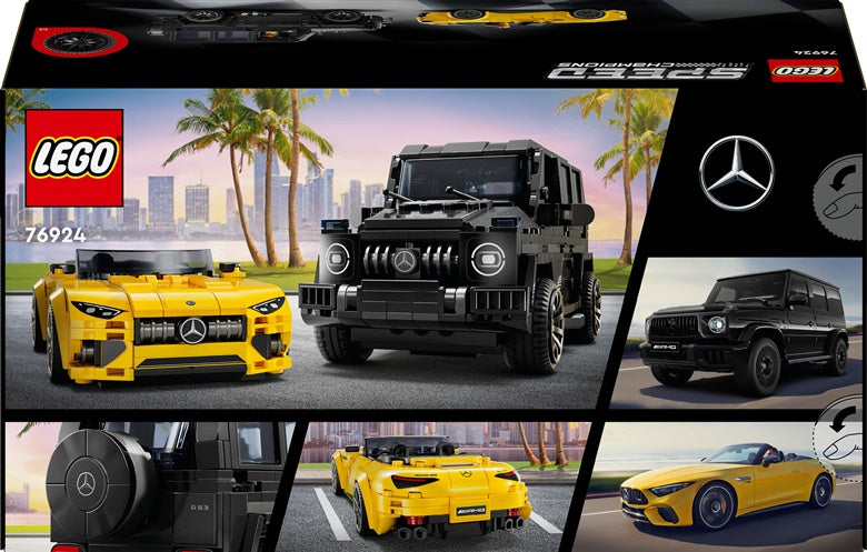 Klocki LEGO Auto Mercedes-AMG G 63/Mercedes-AMG SL 63 76924
