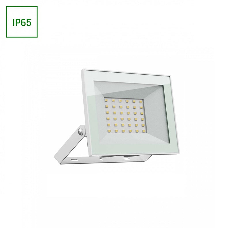 PROŽEKTORIUS LAUKO LED 30W 230V NW IP65 BALTAS