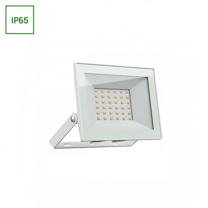 PROŽEKTORIUS LAUKO LED 30W 230V NW IP65 BALTAS
