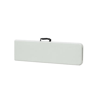 FOLDING BENCH 180X28X43 WHITE